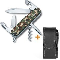 Фото Комплект Нож Victorinox Spartan Camouflage 1.3603.94 + Чехол с фонариком Police