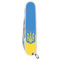 Фото Нож Victorinox Spartan Ukraine голубой+желтый 1.3603.7R3