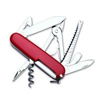 Фото Комплект Нож Victorinox Angler Red 1.3653.72 + Чехол с фонариком Police