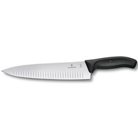 Кухонный нож Victorinox SwissClassic Carving 25см рифл. с черн. ручкой (GB) 6.8023.25G