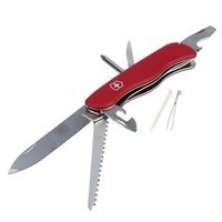 Комплект Victorinox Нож Trailmaster 0.8463 + Чехол для ножа универсальный на липучке + Фонарик
