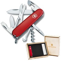Фото Комплект Victorinox Нож Climber 1.3703 + Подарочная коробка для ножа 91мм vix-2