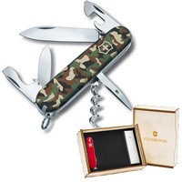 Фото Комплект Victorinox Нож Spartan Camouflage 1.3603.94 + Подарочная коробка для ножа 91мм vix-2