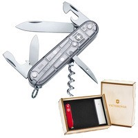 Фото Комплект Victorinox Нож Spartan SilverTech 1.3603.T7 + Подарочная коробка для ножа 91мм vix-2