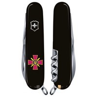 Комплект Нож Victorinox Huntsman Ukraine 1.3713.3_W0020u + Чехол с фонариком Police