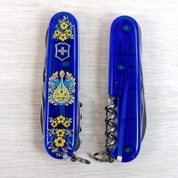 Складной нож Victorinox Huntsman Ukraine 1.3713.T2_T1370u