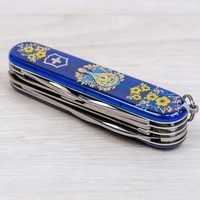 Складной нож Victorinox Huntsman Ukraine 1.3713.T2_T1370u