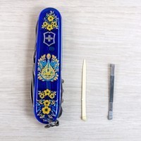 Складной нож Victorinox Huntsman Ukraine 1.3713.T2_T1370u