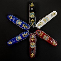 Складной нож Victorinox Huntsman Ukraine 1.3713.T2_T1370u